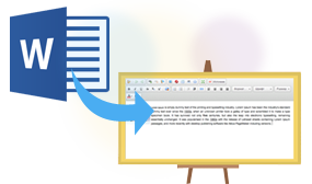 Word no Editor Visual